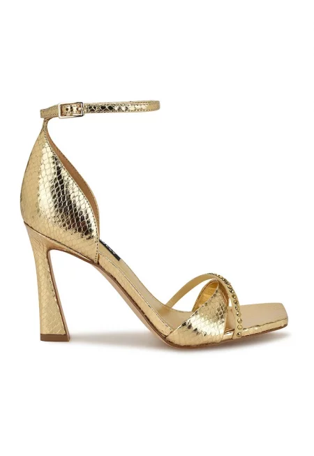 Сандали от еко кожа Tapple - Златист