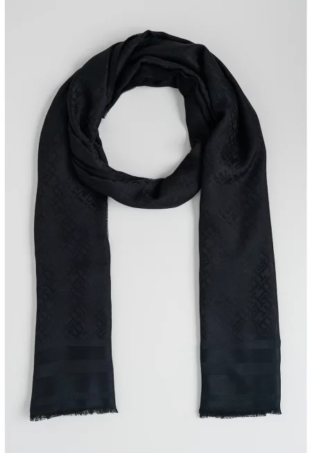 Шал от модал с монограм