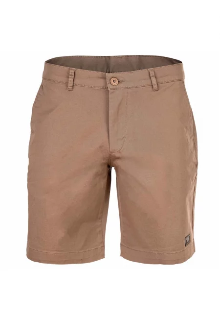 Шорти с лого - Кафяв