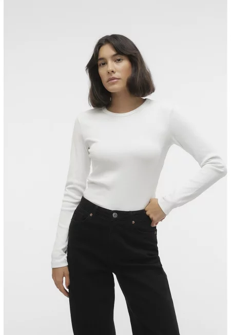 Слим блуза Chloe с органичен памук