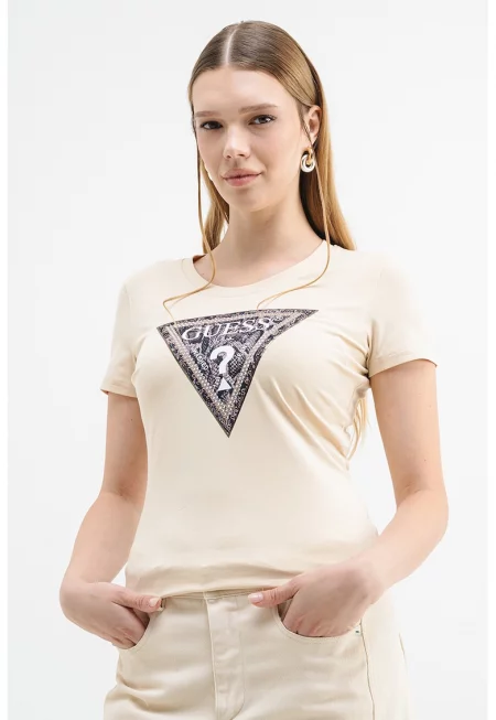 Слим тениска с лого