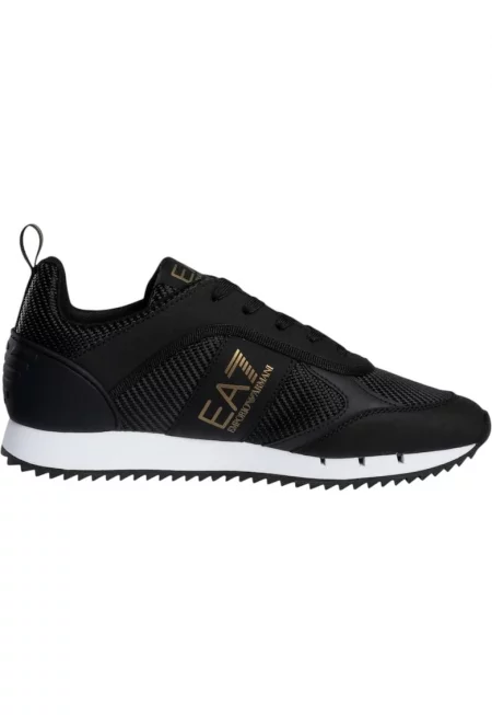 Спортни обувки  EA7 Black&White Carbon 49412 - Бял/Златист/Черен