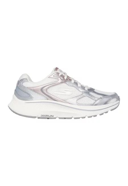 Спортни обувки Go Run Consistent 2.0- Volt с кожа - Мръснобял/Сребрист
