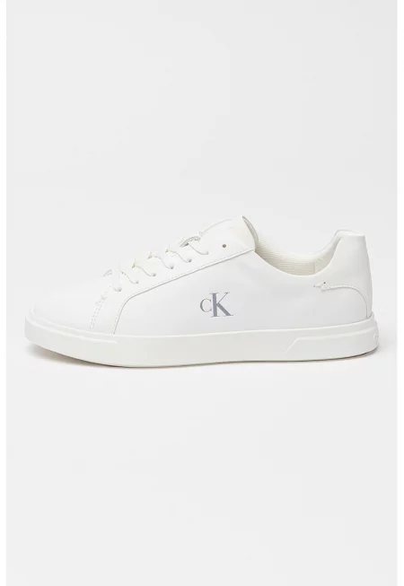 Спортни обувки от кожа с лого