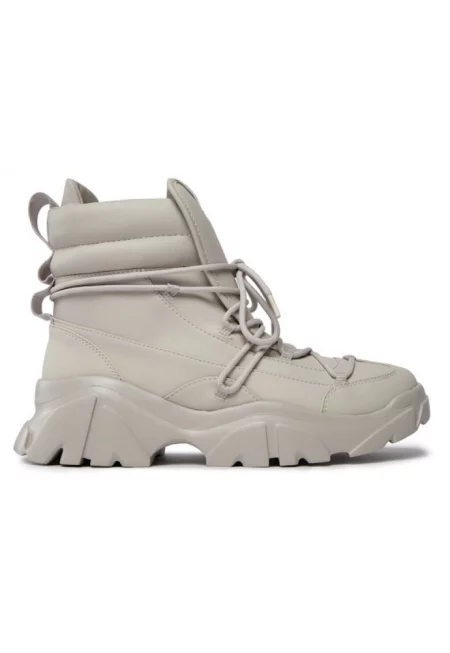 Спортни обувки  за жени - boot flakes - X8M001-XK228-R342 - Сребрист - Сребрист