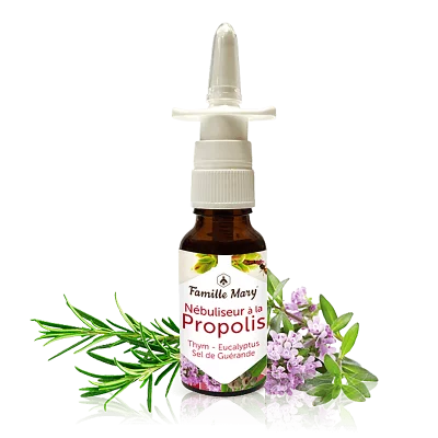 Спрей за нос с прополис, мащерка, розмарин и евкалипт, 20 ml