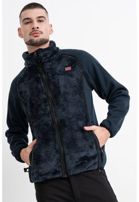 Суитшърт Titanoz с цип - Тъмносин