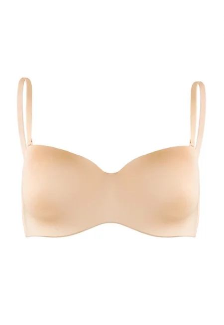 Сутиен тип балконет - Бежов