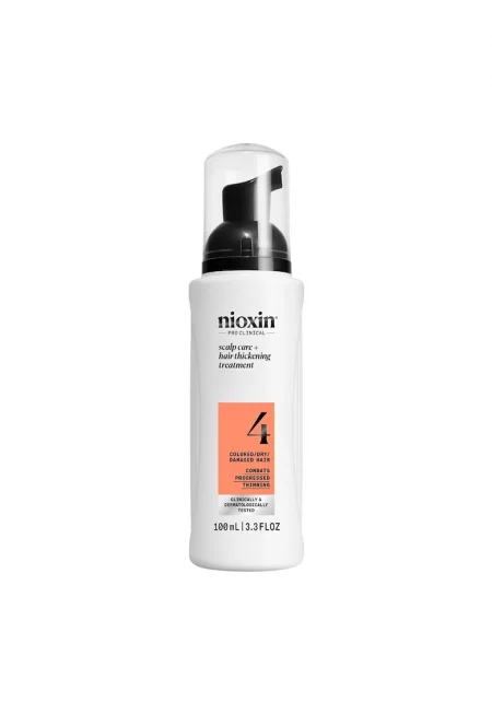 Терапия  System 4 Scalp + Hair без измиване срещу накъсване за боядисана или увредена коса - засегната от напреднало изтъняване - 100 мл