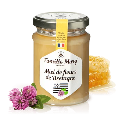 Цветен мед от Бретан, Франция - Miel de fleurs de Bretagne, 230 g