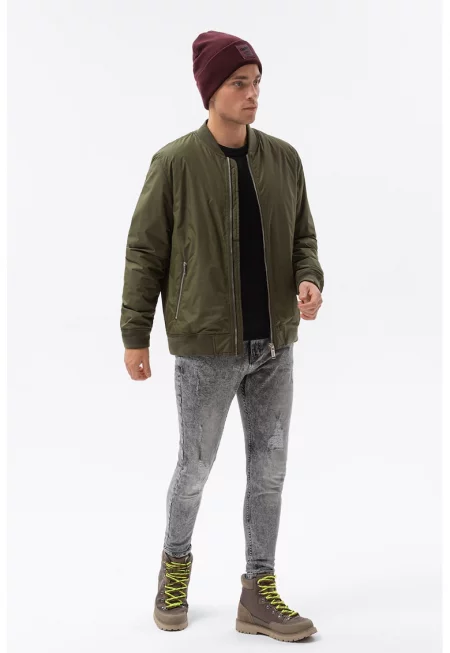 Яке бомбър с рипс - Каки