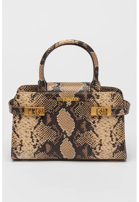 Чанта за рамо Blindeny от еко кожа - Кафяв/Камел