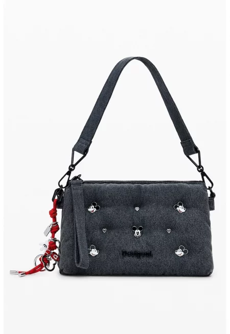 Чанта за рамо с метални апликации