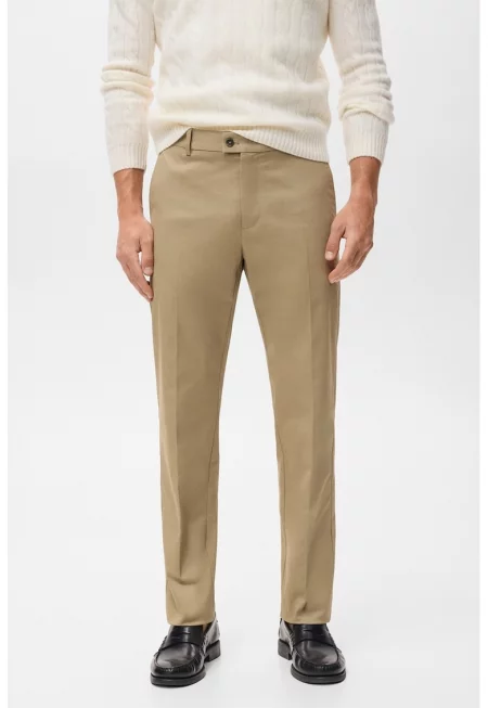 Чино панталон със средновисока талия