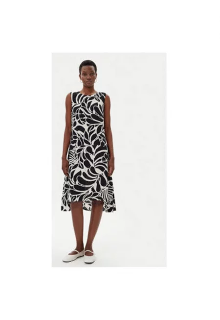 Дамска рокля  13002001 - Вискоза - Черна