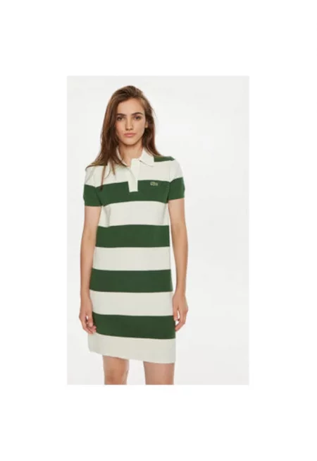 Дамска рокля -  303713010 - Органичен памук - 34 EU - Многоцветна