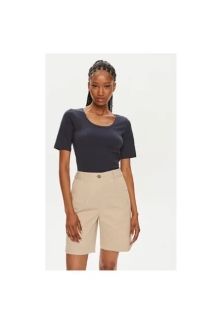 Дамска тениска -  304005633 - Памук - Син - Син