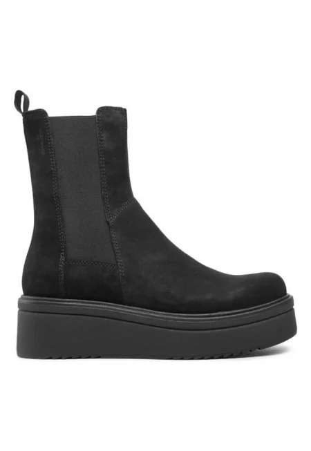 Дамски боти  301242772 - Естествена кожа - Черни - Черен