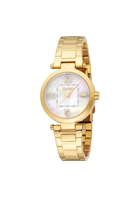 Дамски часовник  модел ES1L478M0045 - 30мм - стомана - златист цвят