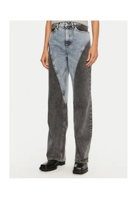 Дамски дънки -  304471469 - Органичен памук - Син - Син