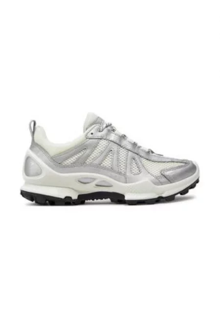 Дамски кецове -  екологична кожа - сребрист