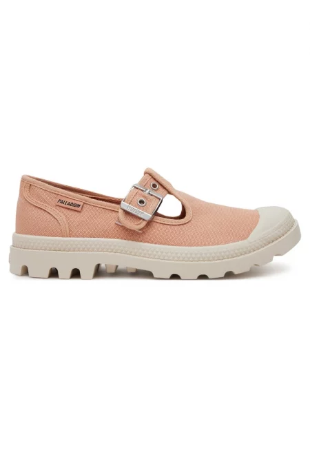 Дамски мокасини  Pampa M-Jane - полу-високи - Rose Stone - текстил -