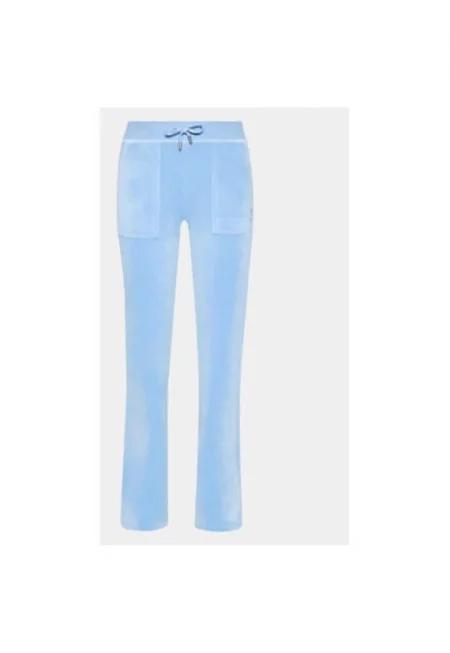 Дамски панталон -  300542811 - Полиестер - Син - Син