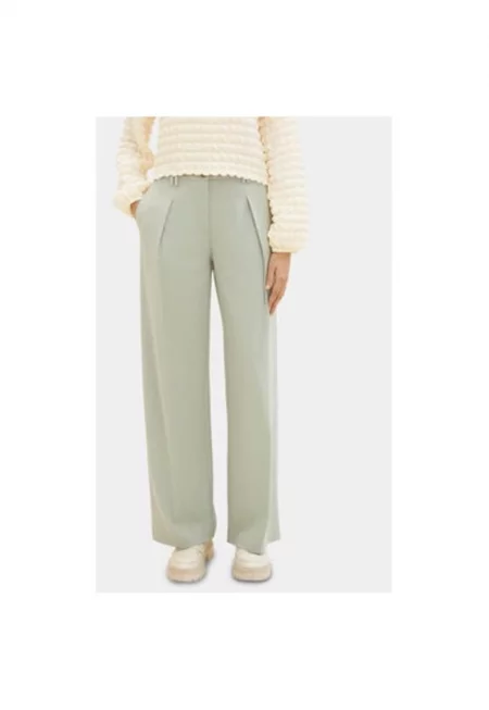 Дамски панталон -  303521943 - Полиестер/Вискоза - Зелен