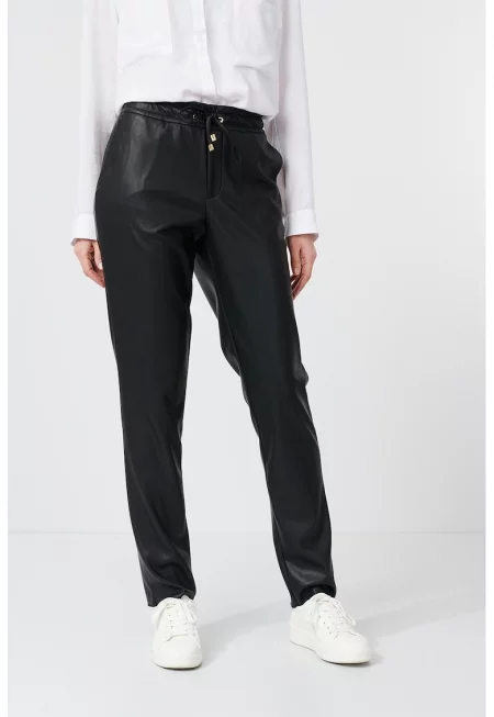 Дамски панталон  Anna 8590 черен - Черен