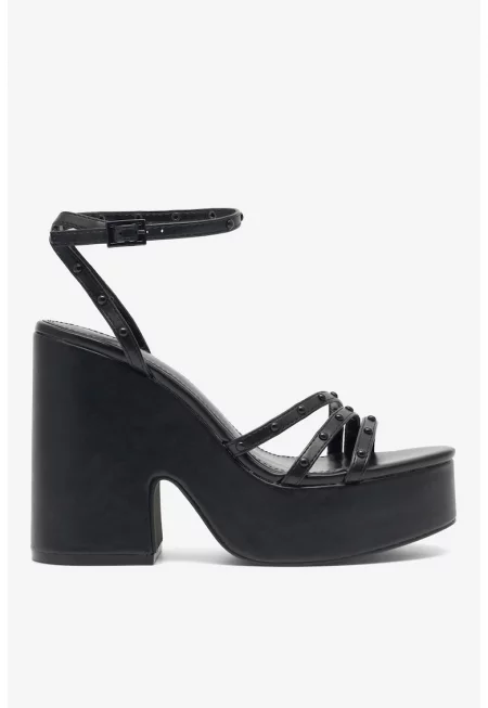 Дамски сандали  5904862772127 - Синтетика - Черни - Черен