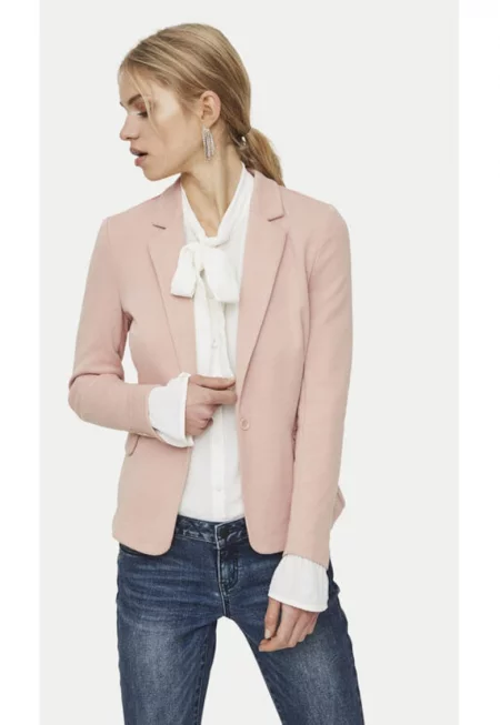 Дамско яке -  304785610 - Рециклиран полиестер/вискоза - Розово - Розово