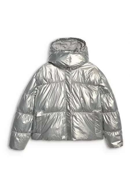 Дамско Яке с Пух  Светлосиво - Multi Active Outdoor - Светло сив