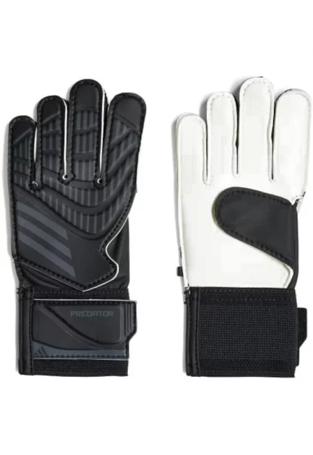 Детски вратарски ръкавици Adidas Predator Training 4/5/6/7 - Черен/Бял