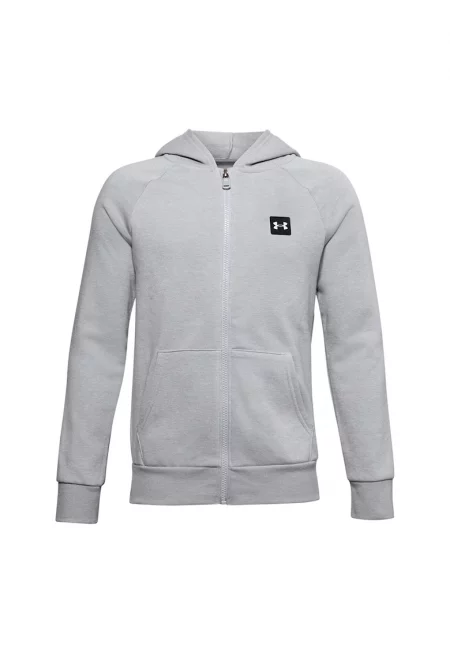 Фитнес худи Rival с ръкави реглан - Светлосив меланж