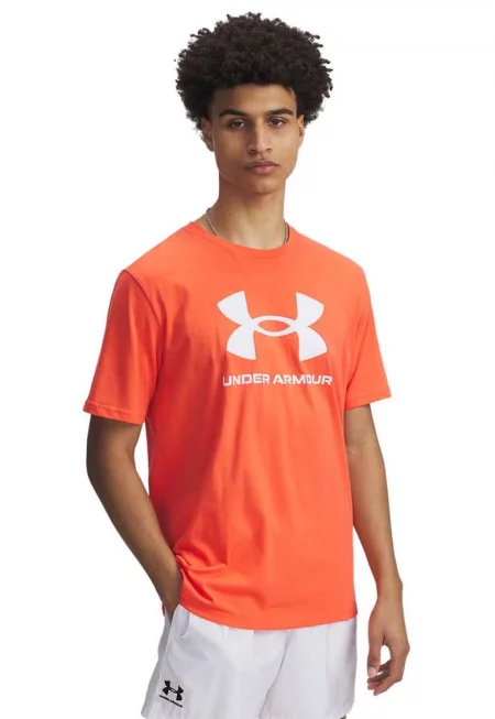 Фитнес тениска с памук с лого