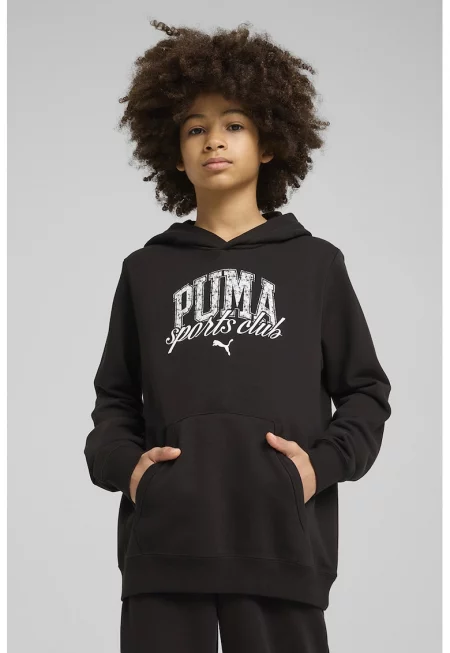 Худи с лого и джоб кенгуру