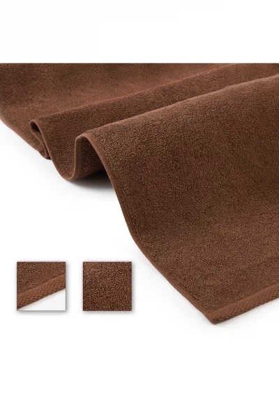 Комплект 4 кърпи Hotel Supplier - 70x140 см - 100% памук - 600 гр/м2 - Кафяв