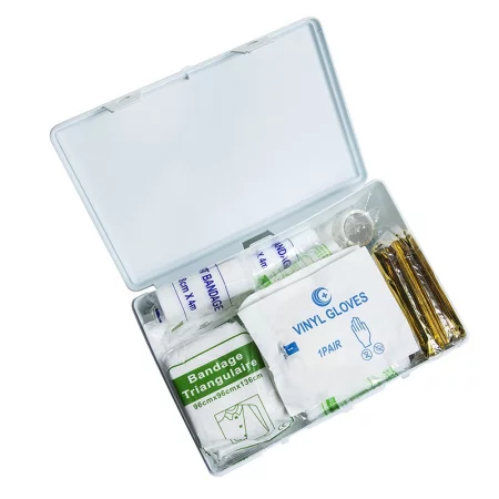 Комплект за първа помощ – Пълно оборудване при спешни случаи, кутия, 1 бр.