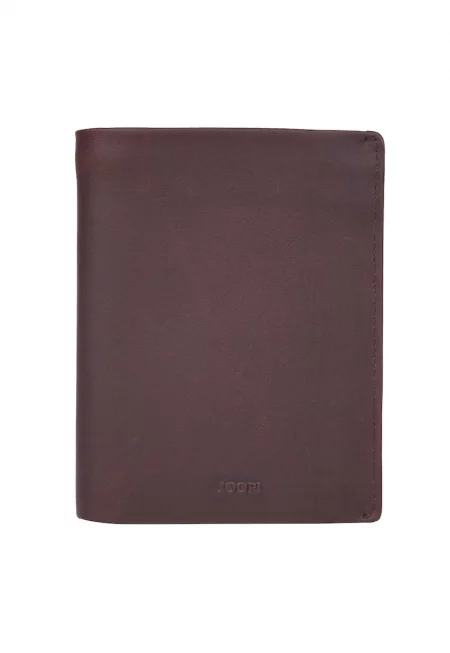 Кожен портфейл Loreto с двойно прегъване - Кафяв