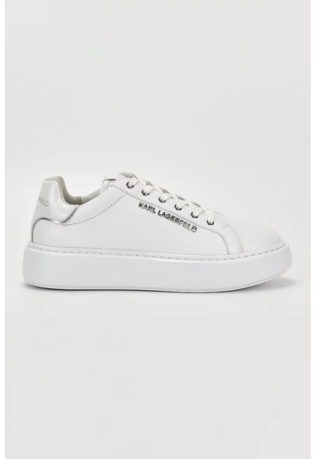 Кожени спортни обувки - Бял