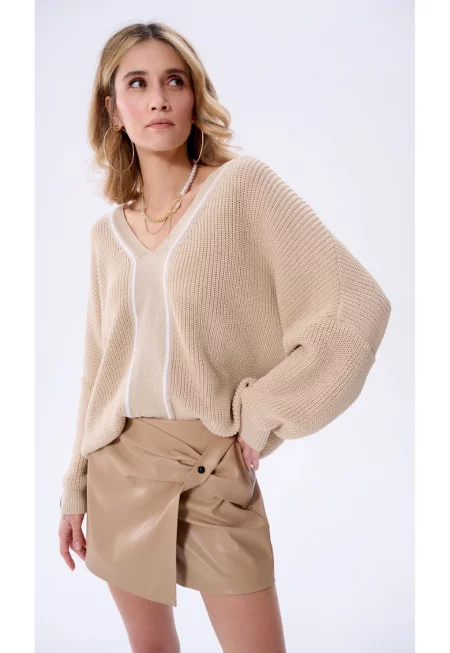 Lyna Sweater With Contrasting Details