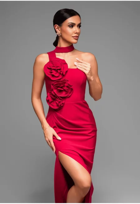 Макси вечерна рокля  LA-OM-DLR063