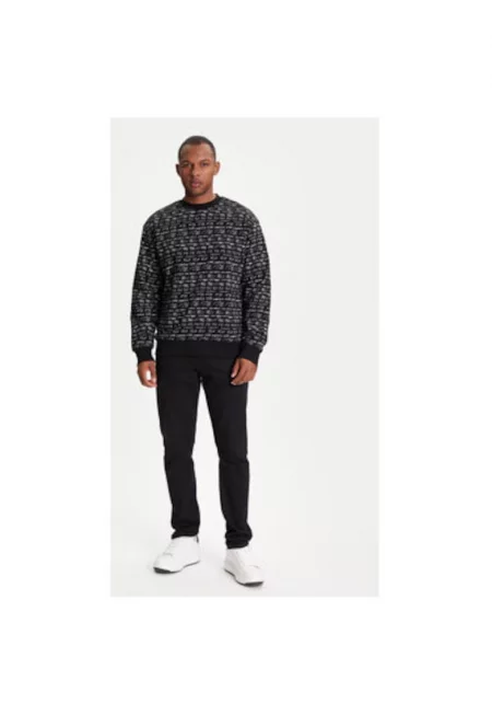 Мъжка блуза  705109 553910 - Синтетика - M INTL - Черна