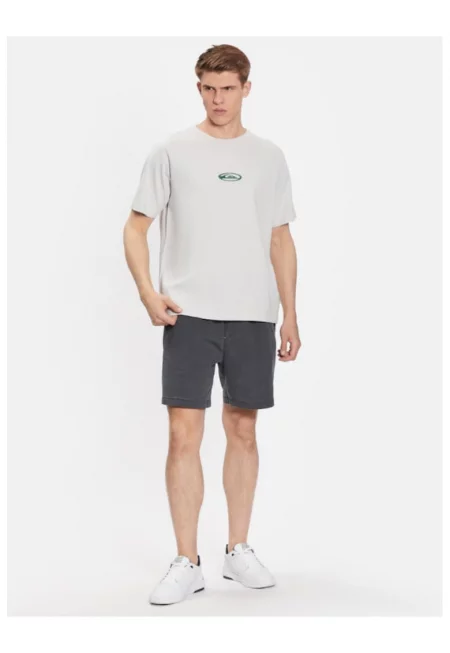 Мъжка тениска -  301883920 - Памук - Сив