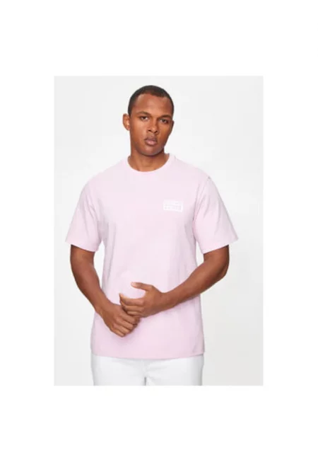 Мъжка тениска -  304113147 - Памук - Лилава - Виолетов