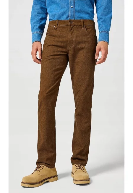 Мъжки дънки -  Greensboro - червеникавокафяви - Кафяв