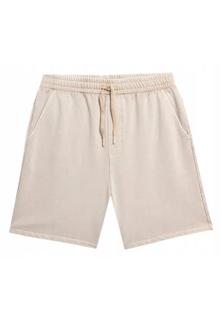 Мъжки памучни къси панталони -  бежови