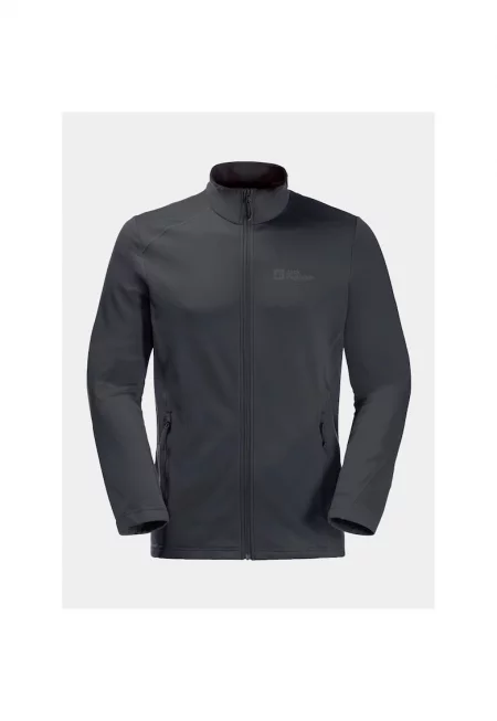 Мъжки термо суитшърт -  303327620 - Полиестер - Черен