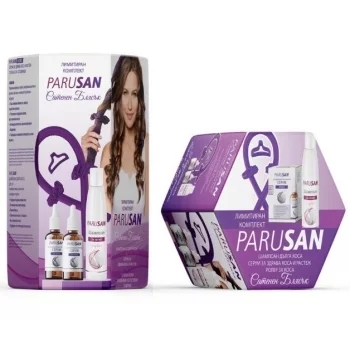 НАТУРПРОДУКТ ПАРУСАН Шампоан за дълга коса 200 мл.+Серум 2 x 50 мл.+ подарък НЕСЕСЕР