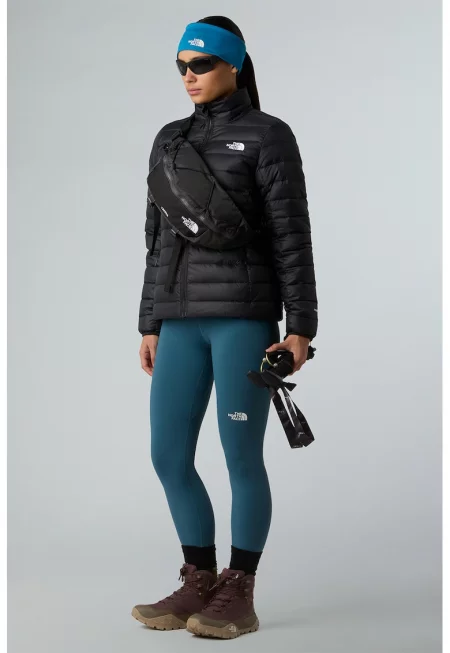 Непромокаемо яке с пухена вата - Черен